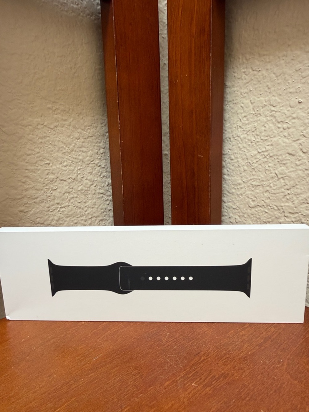 NEW…Unopened Package Apple Watch Black Sport Band 42MM  / S/M…